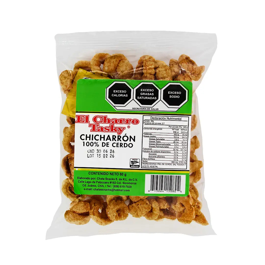 Chicharron De Cerdo Tipo Craklin 80gr